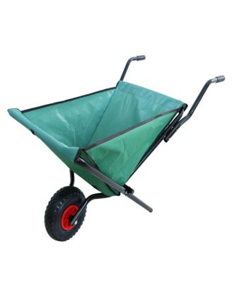 Streamdale Collapsible Wheelbarrow 176 lbs, 10" Tire, Oxford Cloth