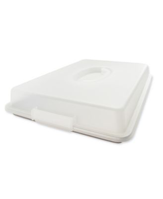 Non-Stick Aluminum 18" x 13" Half Sheet Pan and Lid Set