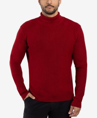 Men's Ribbed Turtle Neck Sweater