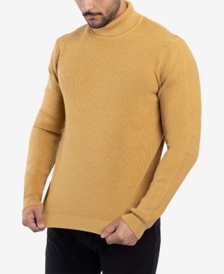 Men's Ribbed Turtle Neck Sweater