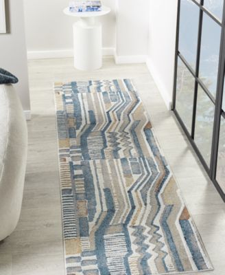Willa VIS-644 2'2"x7' Runner Area Rug