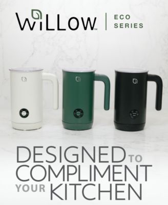 4-in-1 Electric Milk Frother and Steamer -Barista Quality Froth Steam - Hot and Cold Foam Options