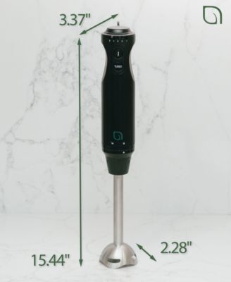 5-Speed Immersion Hand Blender with Turbo Mode - Powerful Blending for Smoothies, Soups, and Baby Food