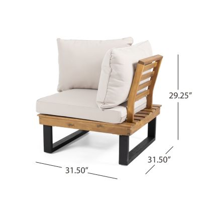 Sebastian Corner Chair And Coffee Table Set: Comfort And Style For Your Living Space