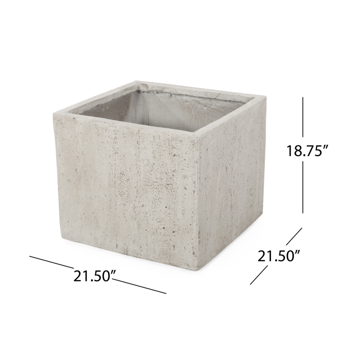 Streamdale Furniture Ella Mgo L 22: The Sophisticated Planter For Outdoor Elegance
