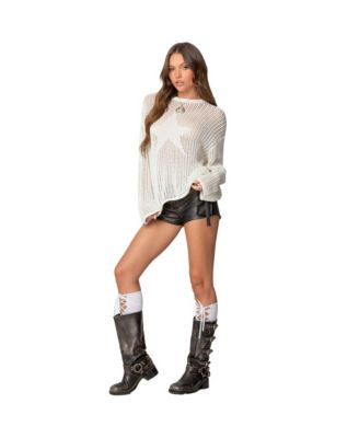 Women's Seeing Stars Oversized Sweater