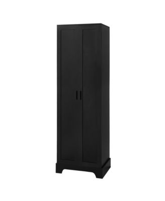 Storage Cabinet with Two Doors for Bathroom, Office, Adjustable Shelf, MDF