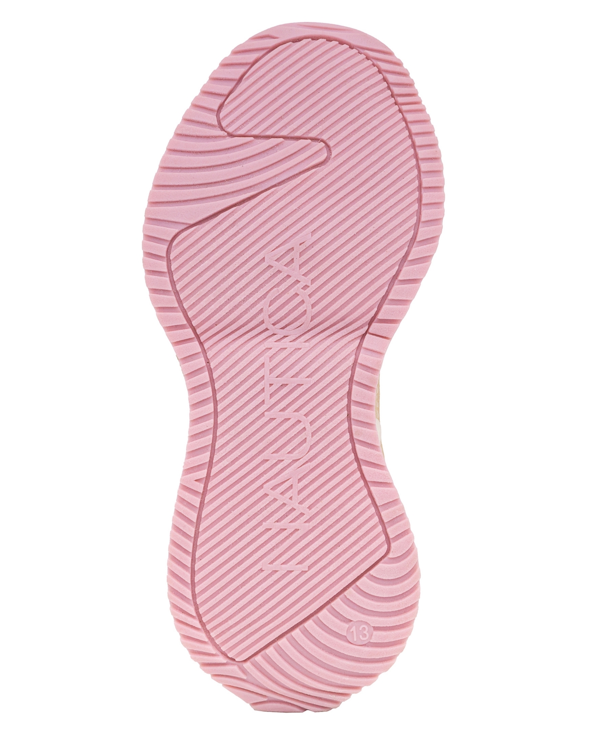 Nautica Little Girls Maybella Athletic Sneaker -Tan/Pink