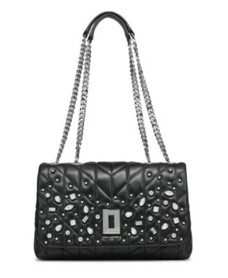 NWT KARL LAGERFELD offers SMALL LAFAYETTE SHOULDER BAG