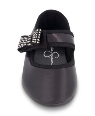 Toddler Girls Amy Crystal Bow Ballet Flat