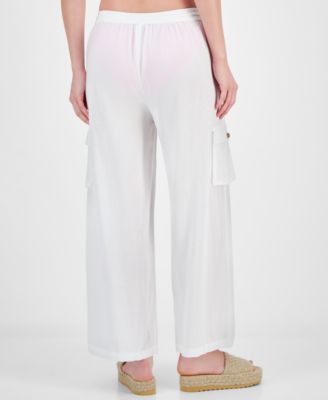 Women's Pull-On Cover-Up Cargo Pants