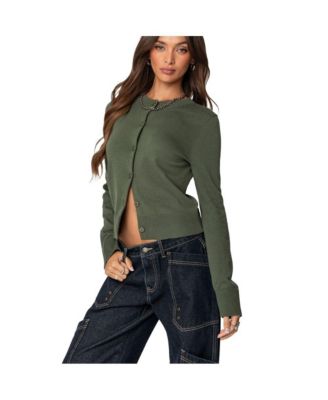 Womens Hollie Button Up Cardigan