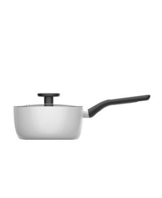 Leo Glints Nonstick Recycled Aluminum Saucepan 7", 2qt. With Glass Lid