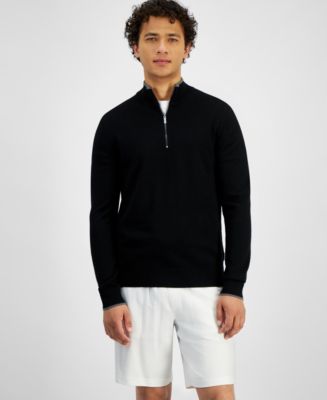 The Men’s Store selling Bloomingdales Merino Wool Sweater Long Sleeve 1/4 Zip