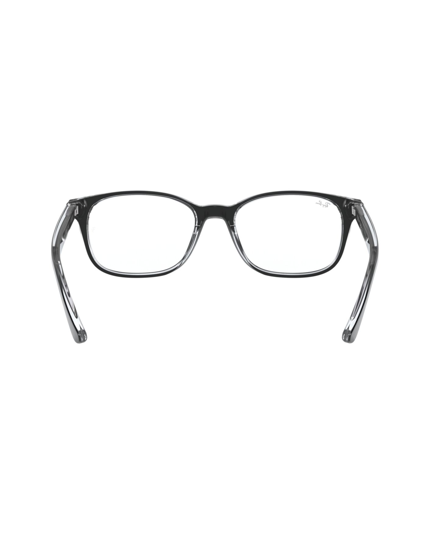 Очки Ray-Ban Unisex Square Plastic RB5375 Optics Eyeglasses, цвет: Чёрный прозрачный — фото 4