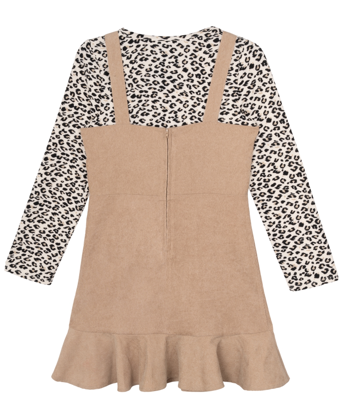 Rare Editions Big Girls Corduroy Jumper Outfit, 2-Piece Set