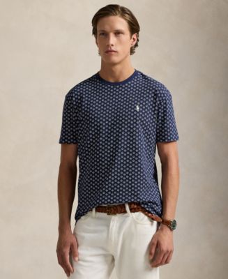 【Ralph Lauren】 Tシャツ Classic-Fit Thistle-Print Jersey Polo Ralph Lauren Men's Classic-Fit Thistle-Print Jersey T