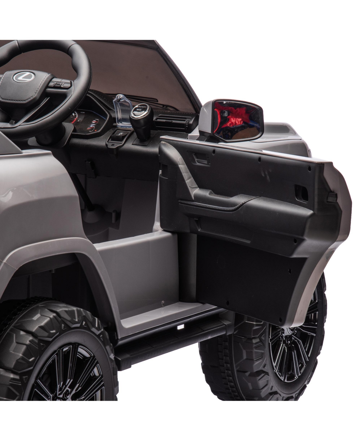 Streamdale Furniture Licensed Lexus LX600 24V Two-seater Xxl Kids Ride On Car W/Parents Control, Seat width 20 inches,2WD, Four-wheel suspension, Blue
