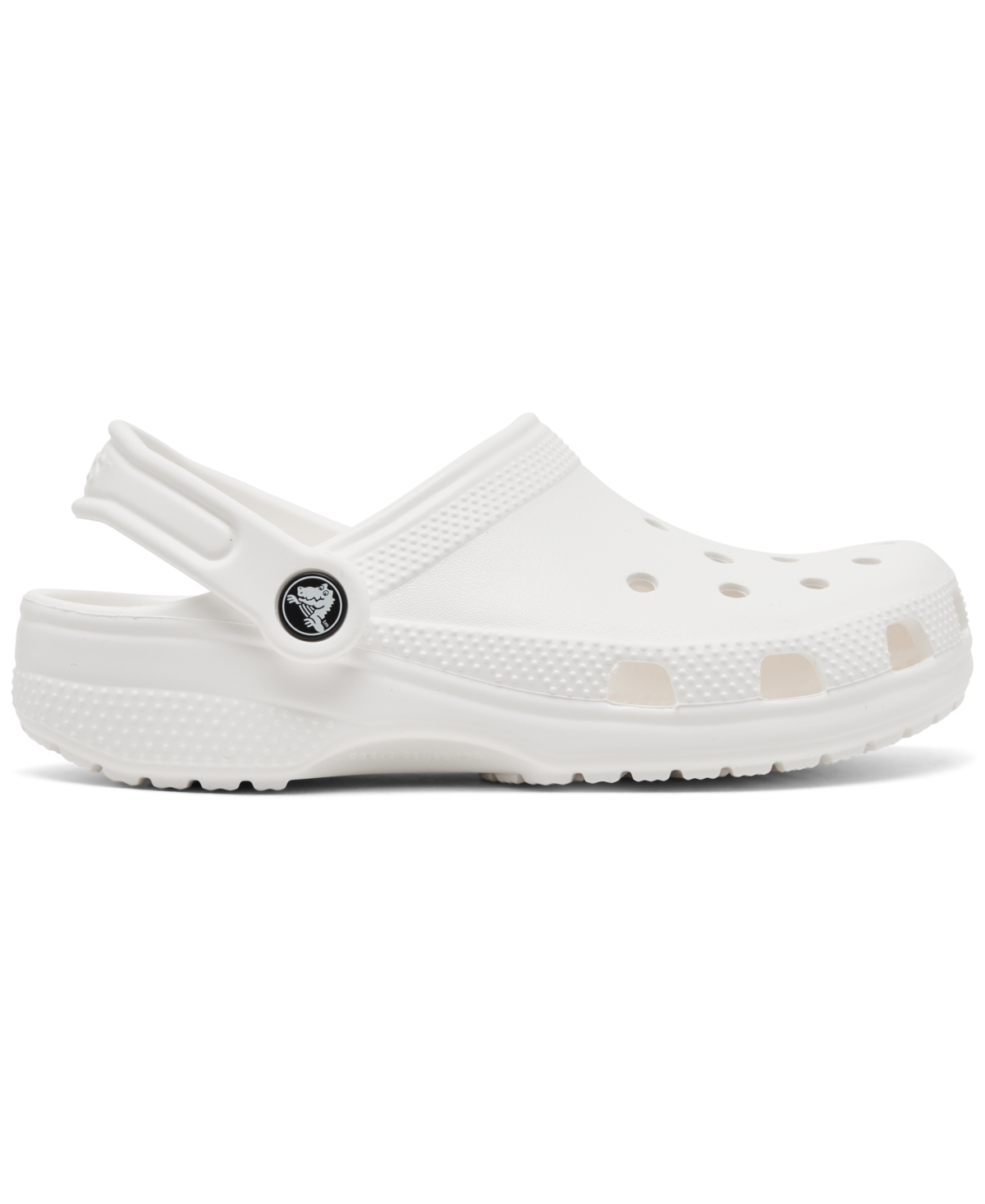 Crocs Little Girls Classic Clog Sandals From Finish Line In White