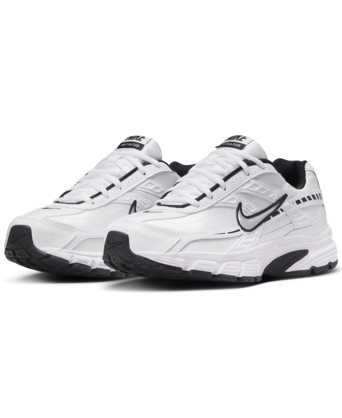 Nike Women's Initiator Running Sneakers From Finish Line In White,silver