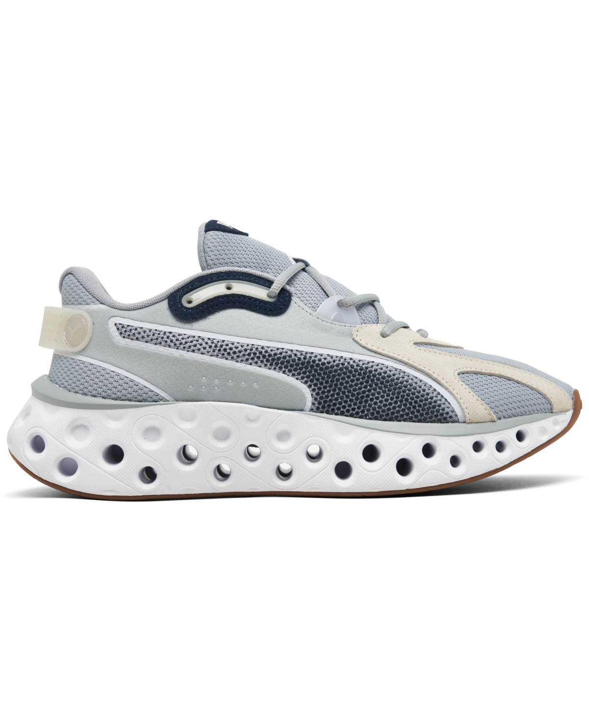 Puma Men's Softride Frequence Running Sneakers From Finish Line In Mid Gray