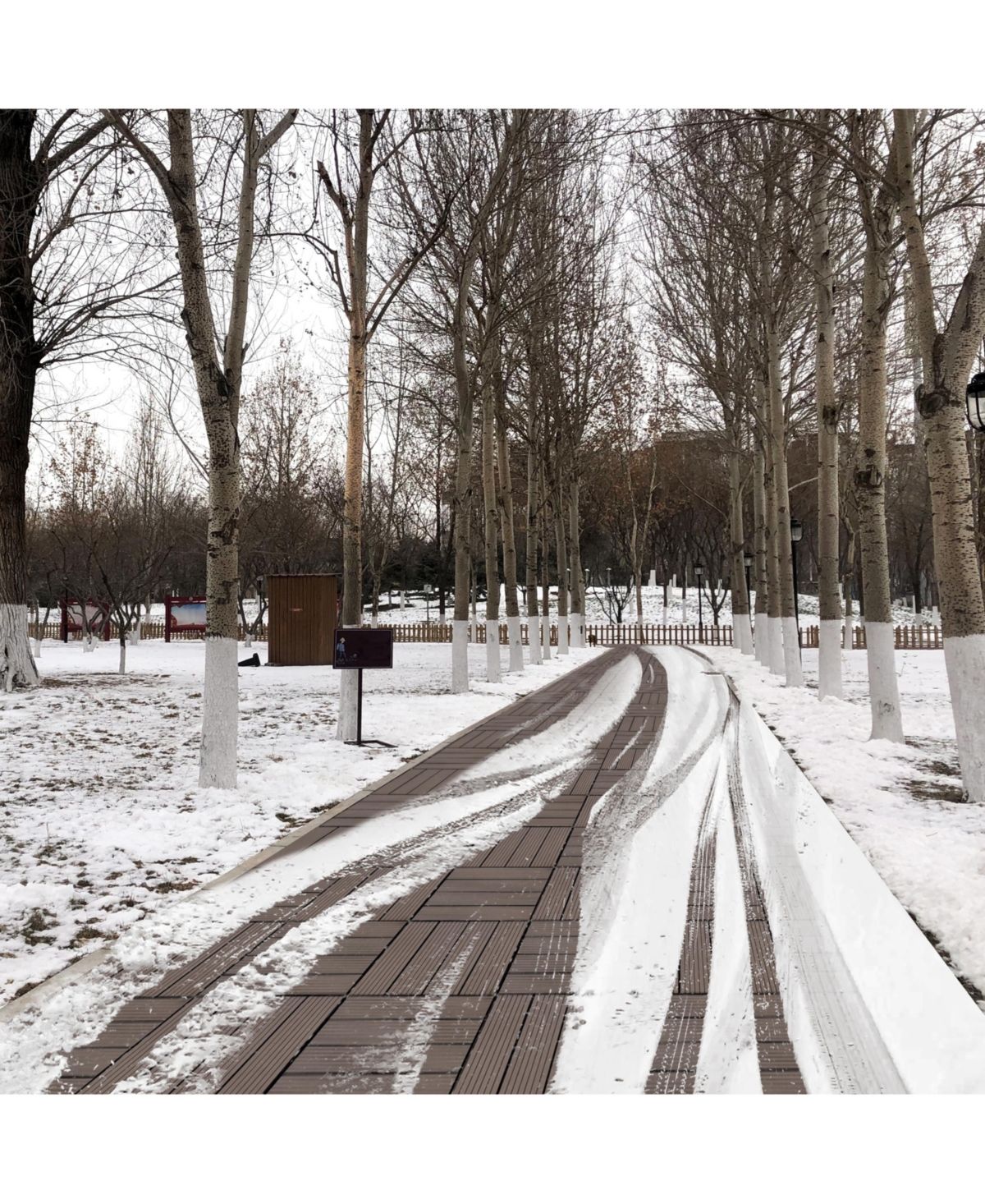 Streamdale Furniture Wood Plastic Composite Deck Tiles Set of 20, Sustainable Fsc Composite Decking Resist Rust, Water, Weather, Easy to Diy & Maintai