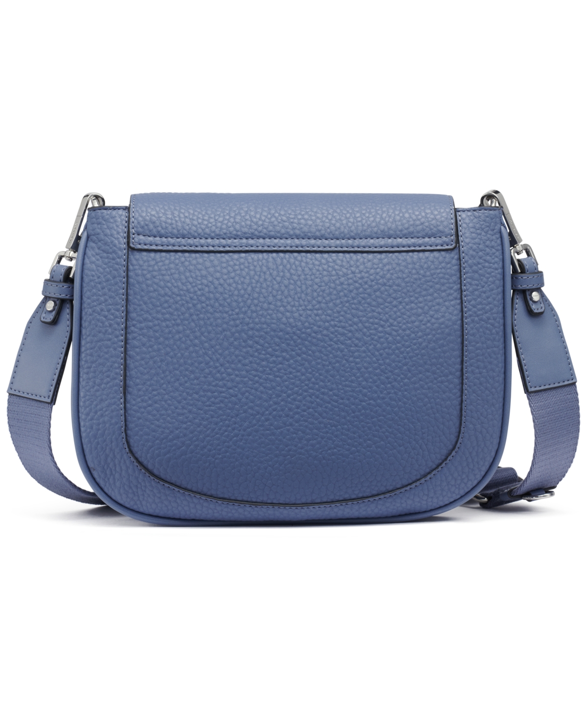 Calvin Klein Zulle Zip-around Crossbody With Signature Hang Off In Blue Multi