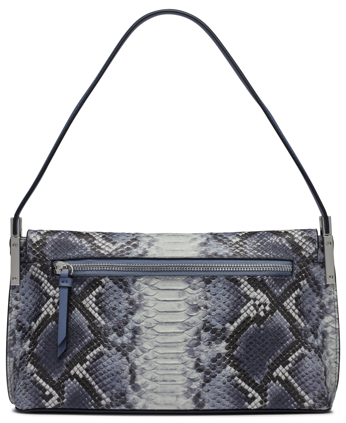 Calvin Klein Verne Small Shoulder Bag In Folkstone Gray