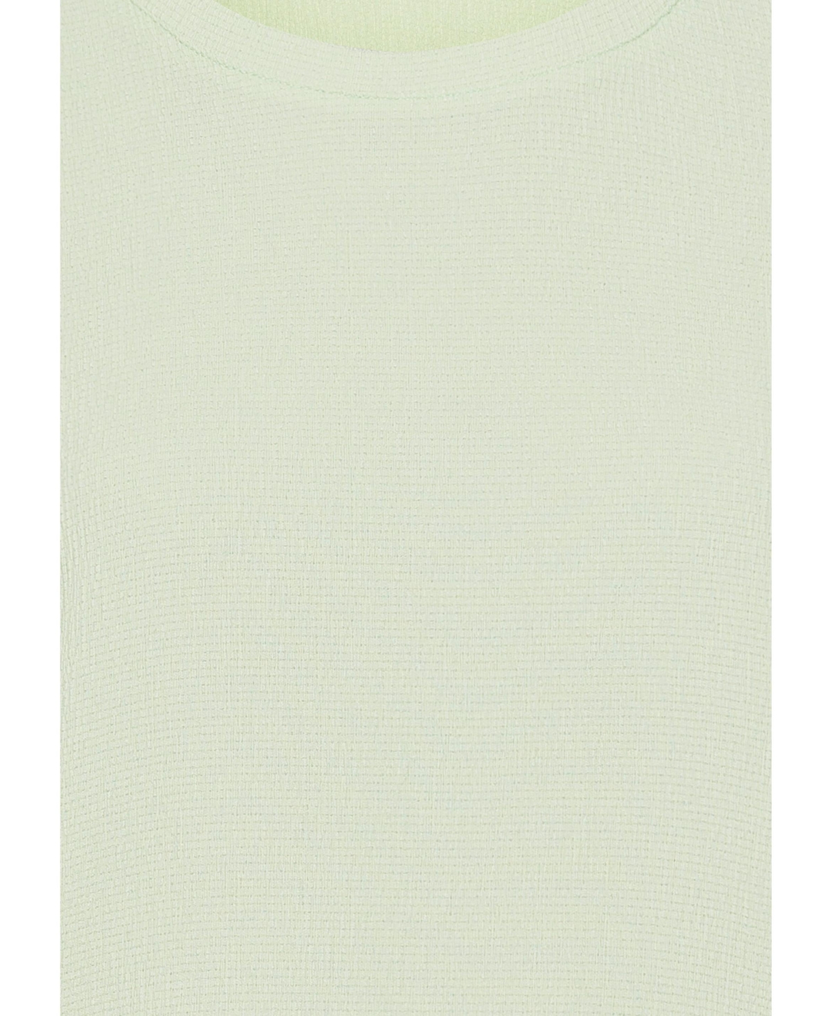 Olsen Women's Boat Neck Solid Crepe T-Shirt