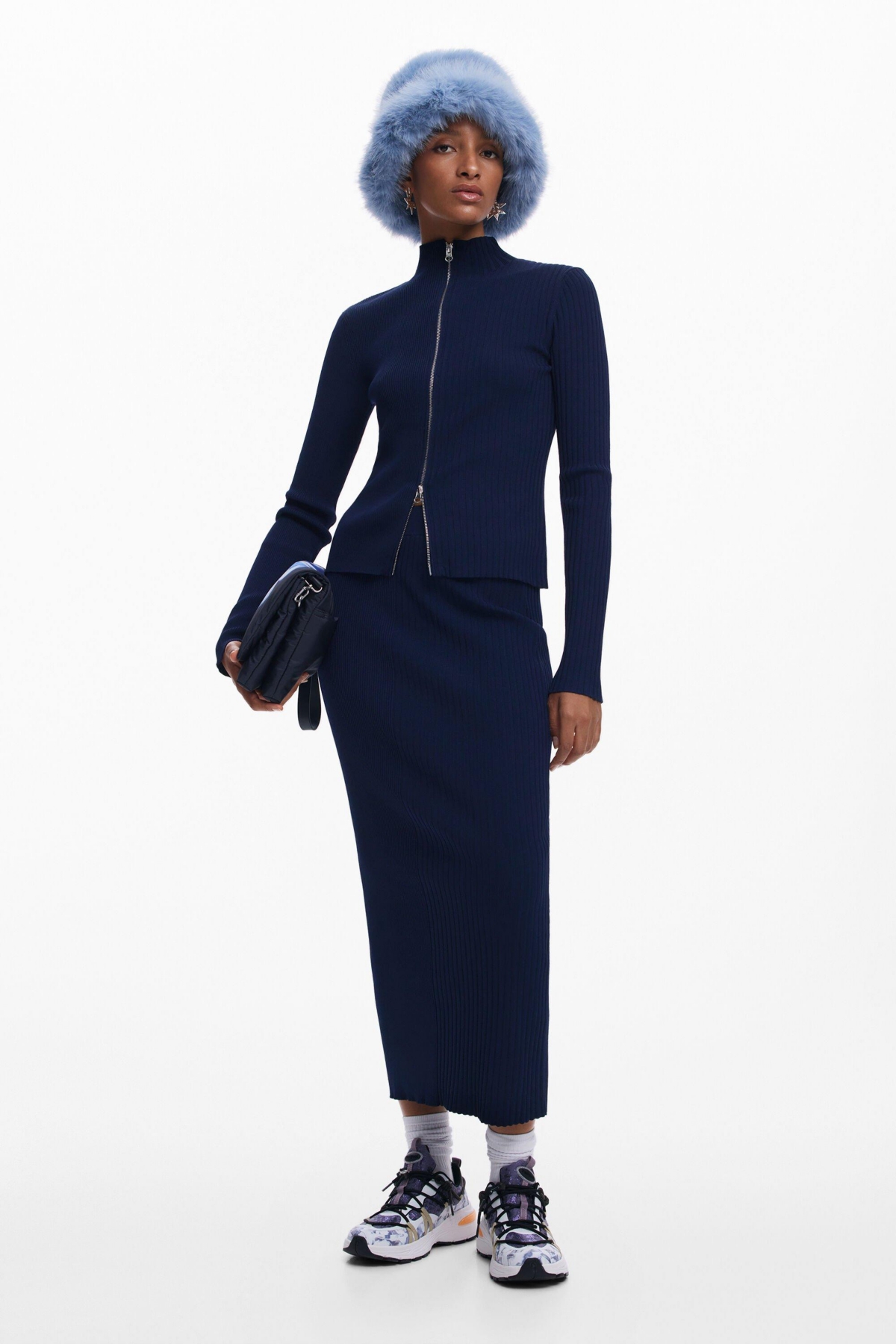 Desigual Women's Ribbed knit sweater