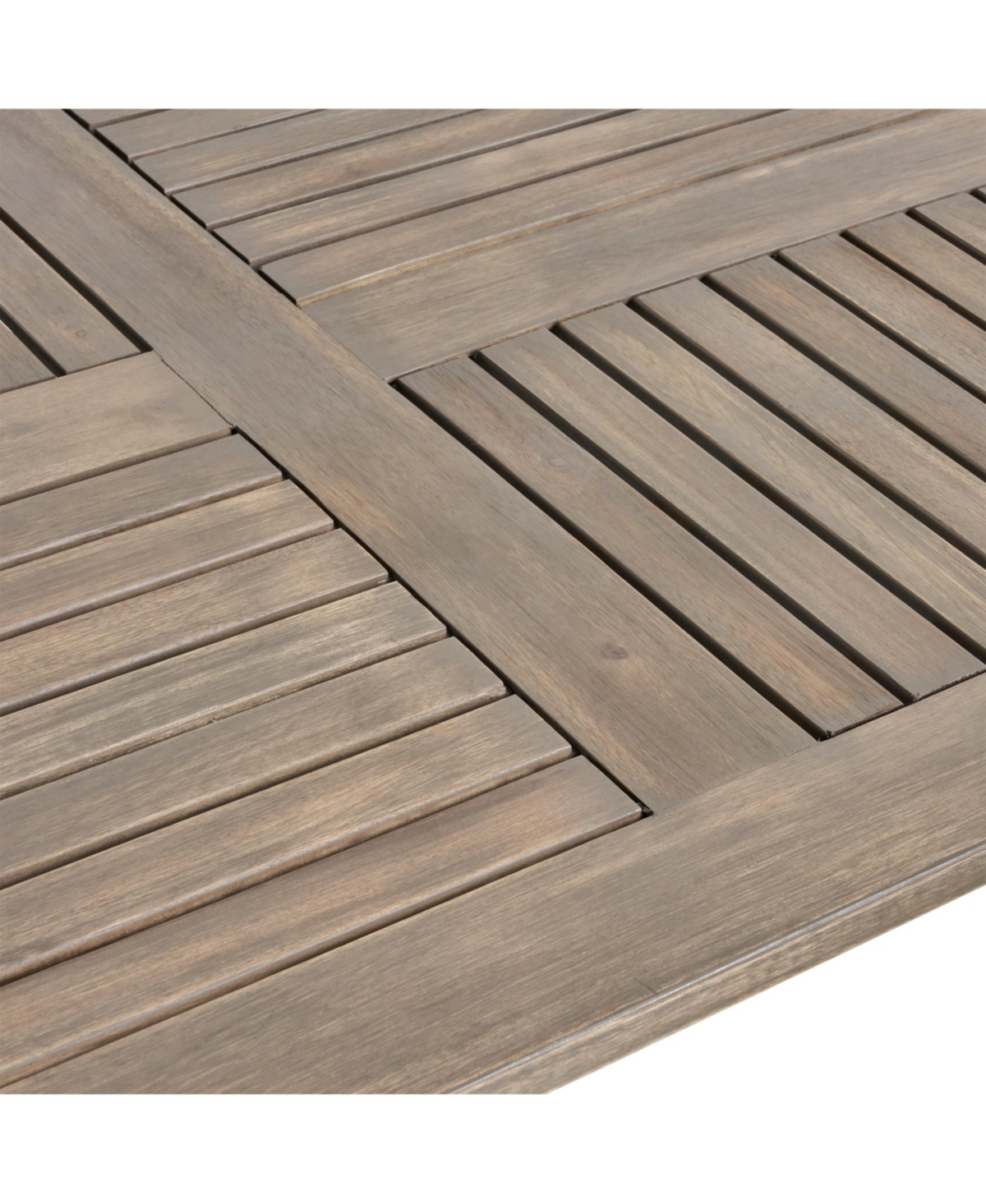 Acacia Wood 70" Dining Table