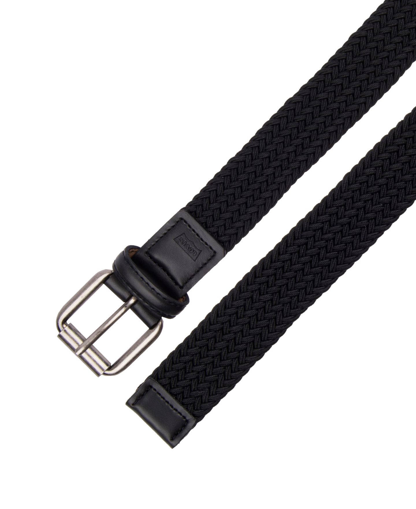 Ремень Levi's Braided Batwing Belt для мальчиков, цвет: Чёрный — фото 5