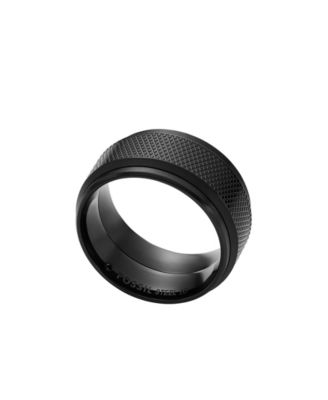 Knox Spinner Stainless Steel Band Ring