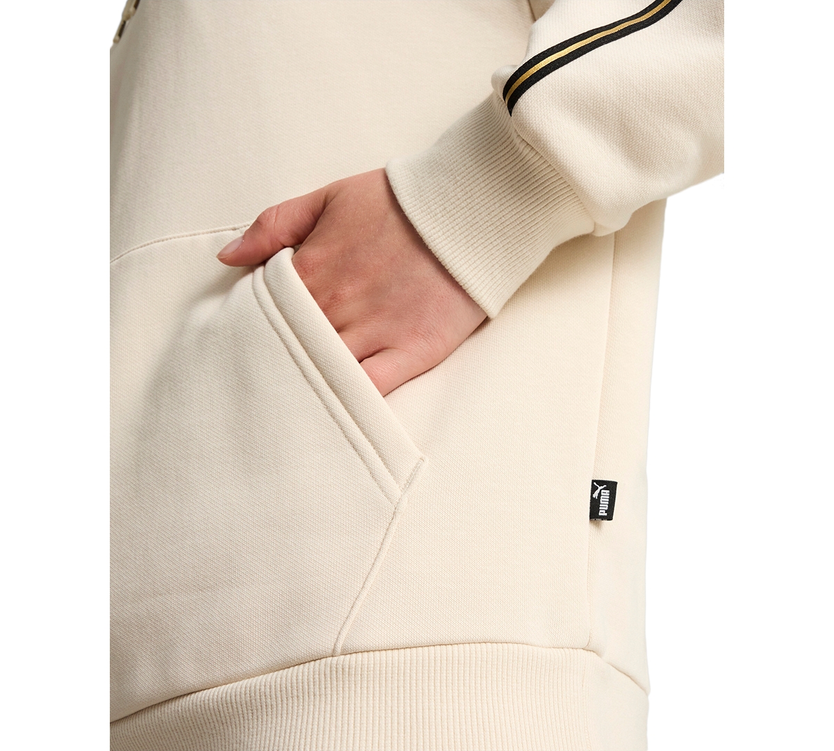Puma Women's Essential Gold Logo Hoodie