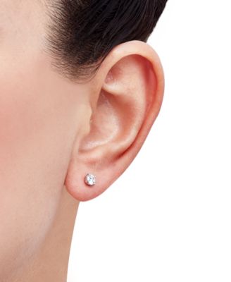 IGI Certified Lab Grown Diamond Stud Earrings (1/2 ct. t.w.) in 14k White Gold or 14k Gold