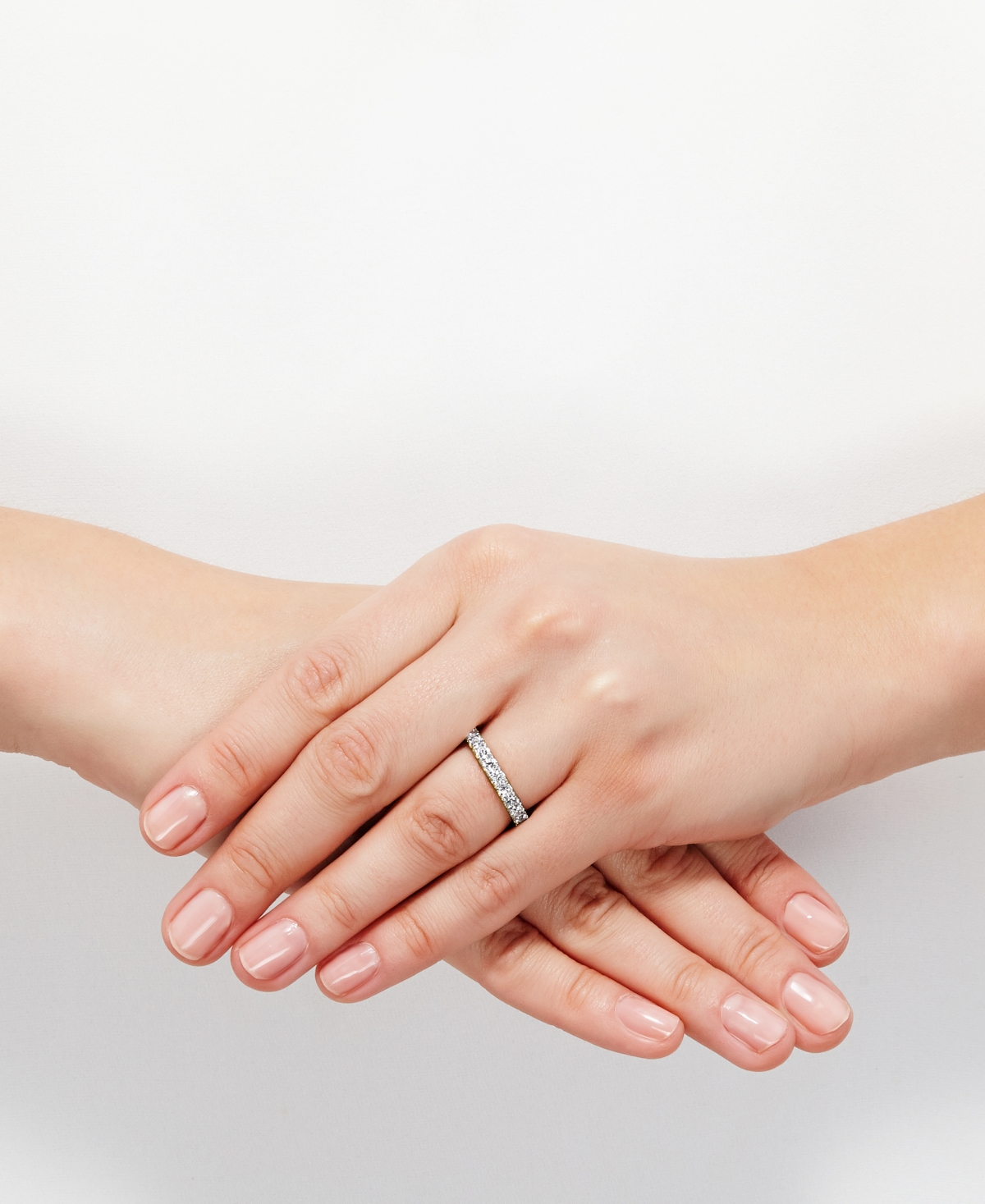 Grown With Love Igi Certified Lab Grown Diamond Band (1 Ct. T.w.) In 14k White Or Yellow Gold In Yellow Gold