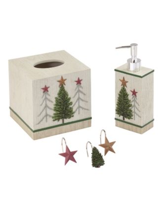 Pine Trees Resin Soap/Lotion Dispenser