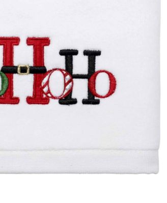 HoHoHo Cotton Hand Towel Set, 28" x 16"