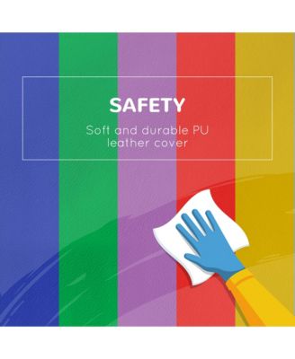 Simplie Fun 7-Piece Baby Soft Play Equipment, Toddler Climber for Creativity and Shape Discovery, with Easy-to-Clean Surface, Climbing Toy for Toddlers, Multicolored