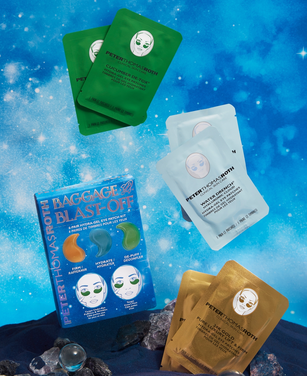 Peter Thomas Roth 6-Pc. Baggage Blast-Off Hydra-Gel Eye Patch Set