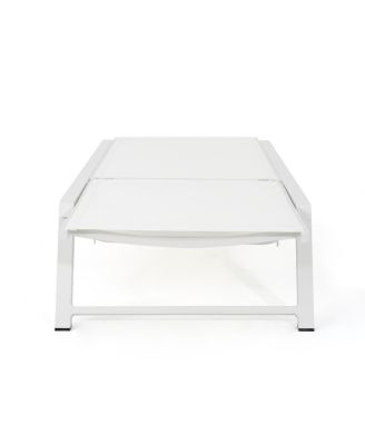 Streamdale Myers Adjustable Mesh Chaise Lounge For Poolside And Patio Comfort