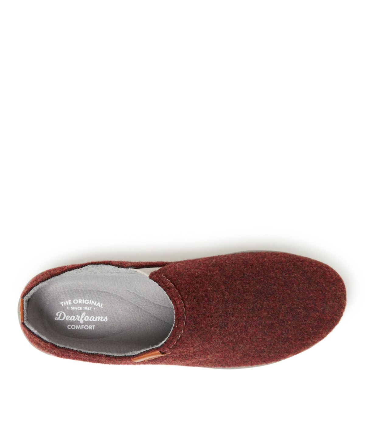 Dearfoams Women's Gianna Oblique Toe Mule House Shoe