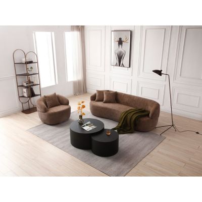 Mid-Century Modern 360 Swivel Couch