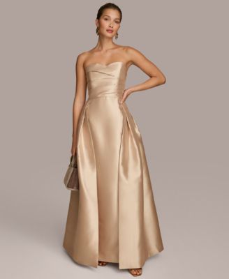 Donna Karan New York - Women's Sweetheart-Neck Pleated Gown