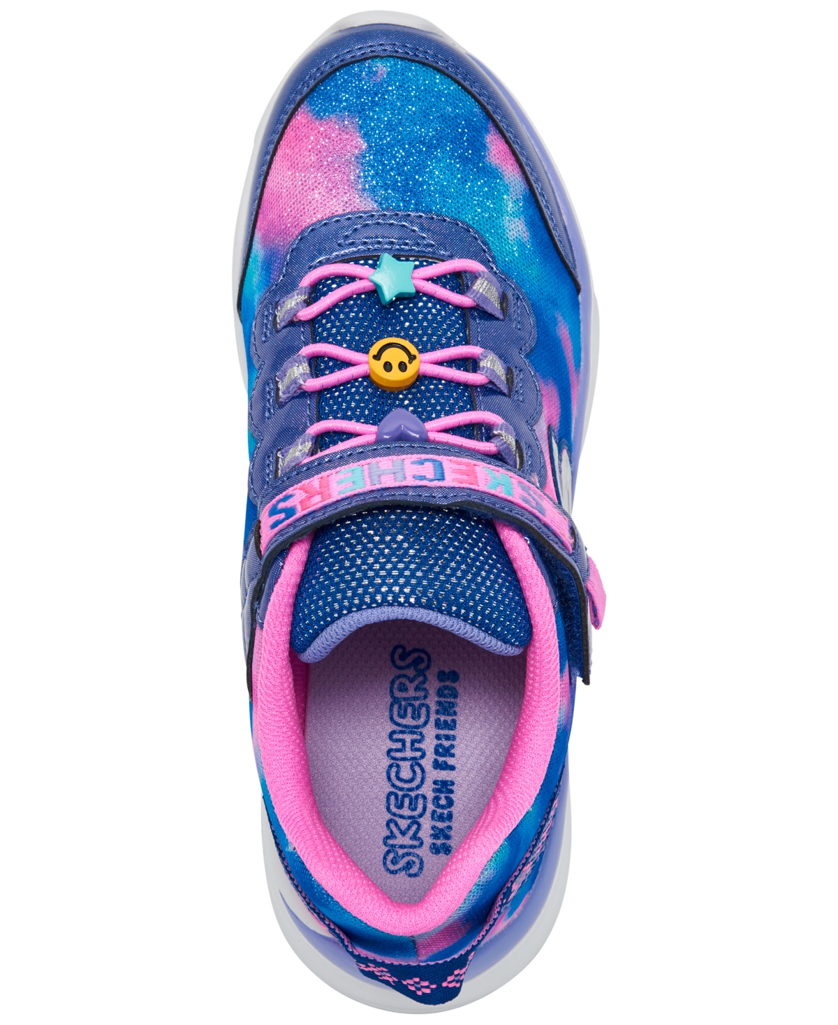 Skechers Little Girls' Power Jams - Skech Friends Fastening Strap Casual Sneakers from Finish Line