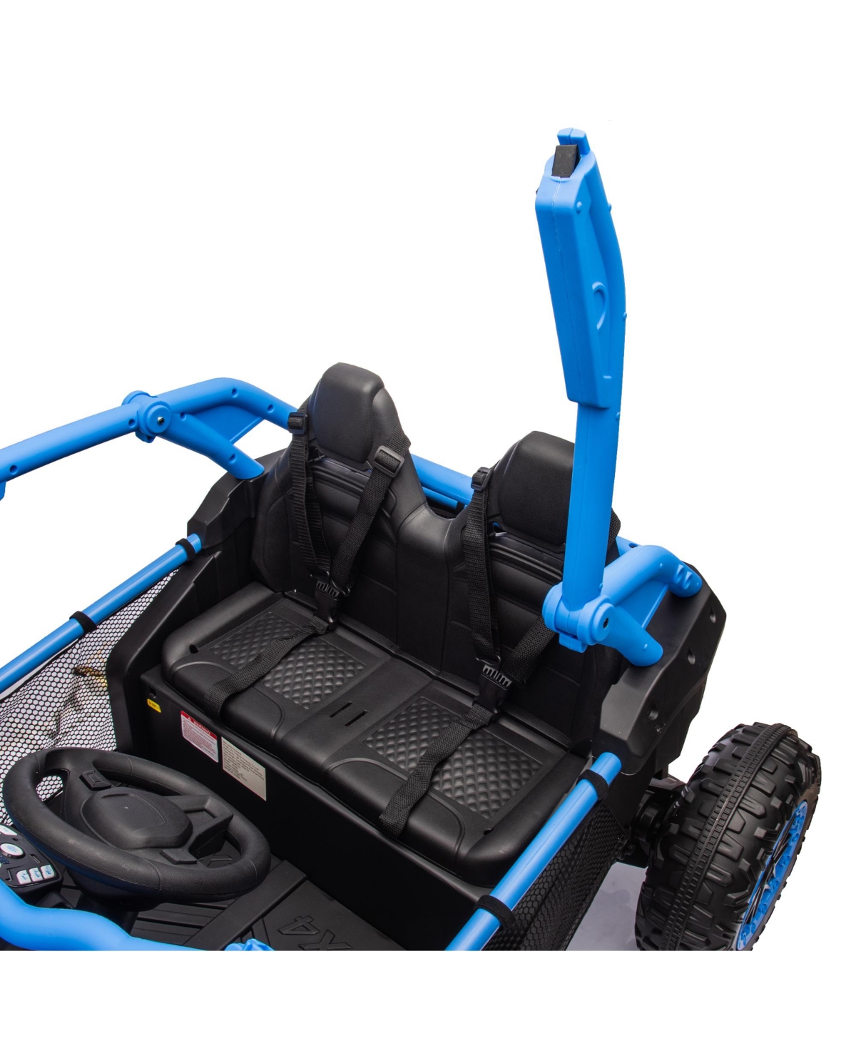 Streamdale Furniture 24V Two-seater Kids Ride On Utv w/Parents Control,20in seat width,400W Super high power, Four-wheel Suspension, Bluetooth, MP3,Us