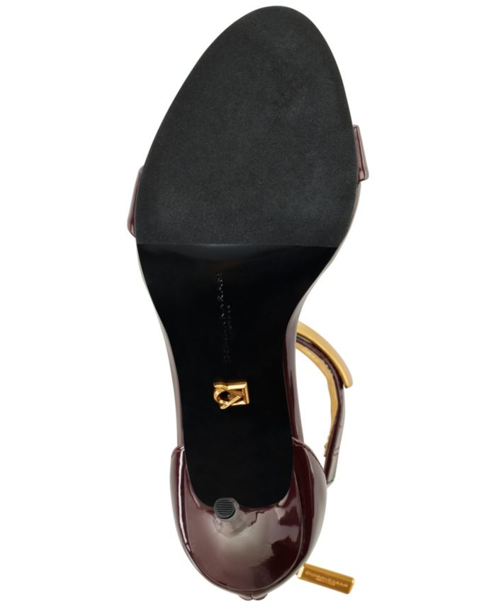 Donna Karan New York Womens Sabina Ankle Strap Sandals