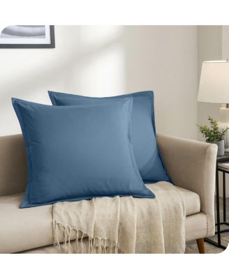 Ultra-Soft Double Brushed Pillow Sham Set, Euro