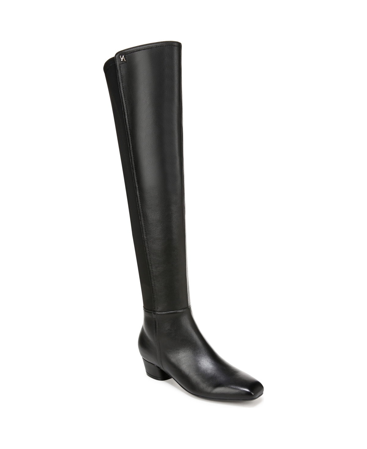 NATURALIZER REESE LOW-HEEL 50/50 OVER-THE-KNEE SQUARE TOE BOOTS 