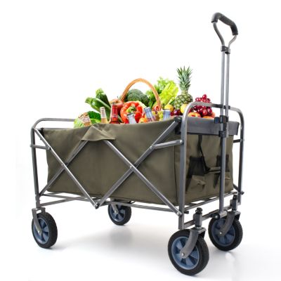 Collapsible Micro Beach & Camping Trolley Cart